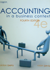 Accounting in a Business Context - Aidan Berry, Peter Jarvis, Robin Jarvis